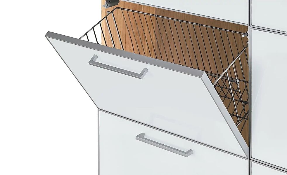 Schuhschrank  Duna ¦ weiß ¦ Maße (cm): B: 121 H: 108 T: 31.0 Garderoben & K günstig online kaufen