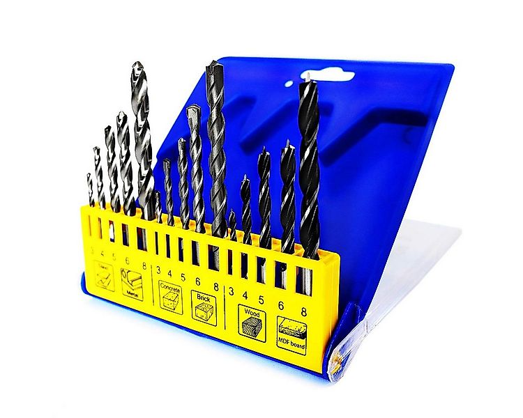 S&R Bohrersatz Professionelles Holzbohrer mit Zentrierspitze, Metallbohrer günstig online kaufen