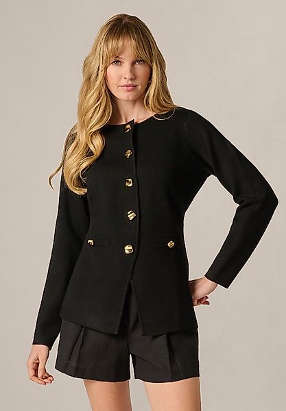 Adrianna Papell Strickjacke Long Sleeve Sweater Jacket Polierte und moderne günstig online kaufen