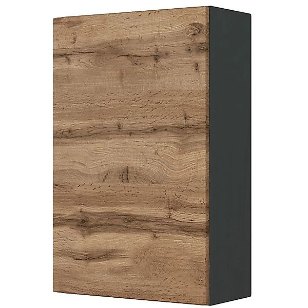 Held Möbe Hängeschrank Bari 40 cm Wotaneiche-Graphitgrau günstig online kaufen