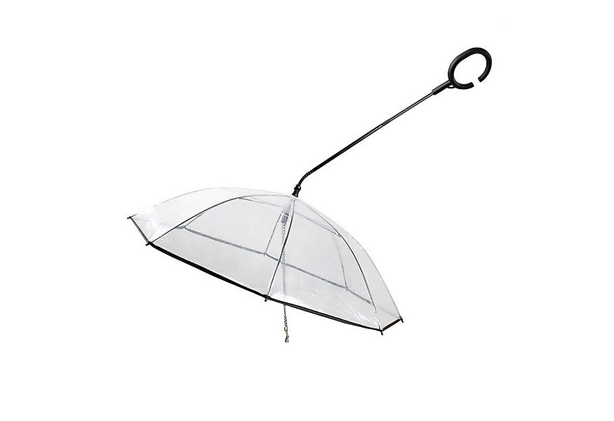 KINSI Hunde-Geschirr Hundeleine, Hunde Regenschirm, Durchsichtig, Haustier günstig online kaufen