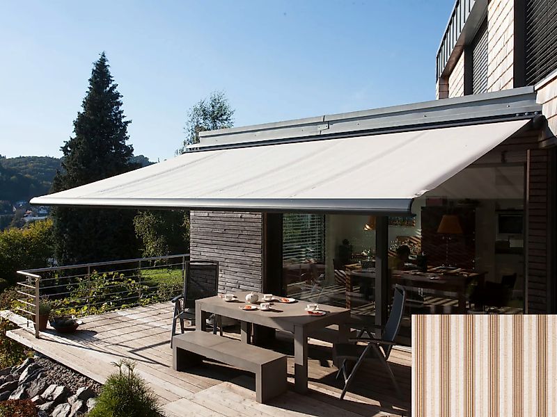 Wismar Kassettenmarkise "Classic S-Compact" Breite: 300 cm, Ausfall: 250 cm günstig online kaufen