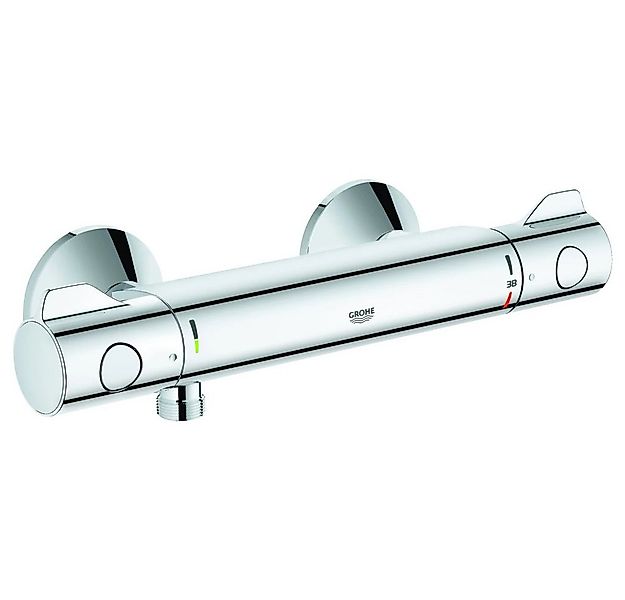 Grohe Duscharmatur Grohe Brausethermostat Grohtherm 800 Aufputz 34558000 günstig online kaufen