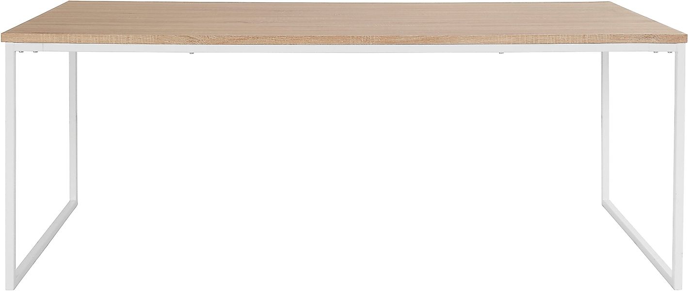 andas Esstisch "Hulsig" 1 Stk. tlg. mit Tischplatte in einer Holzoptik und günstig online kaufen