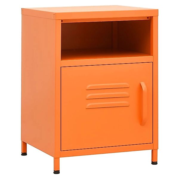 vidaXL Nachttisch Nachttische 2 Stk. Orange günstig online kaufen