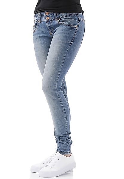 LTB Damen Jeans JULITA X Lelia Undamanged Wash Mittelblau günstig online kaufen