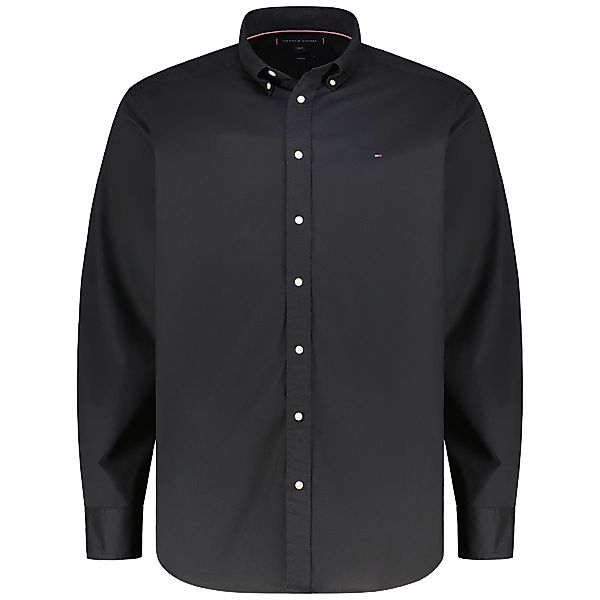 Tommy Hilfiger Freizeithemd mit Stretch Farbe schwarz Größe: 5XL günstig online kaufen