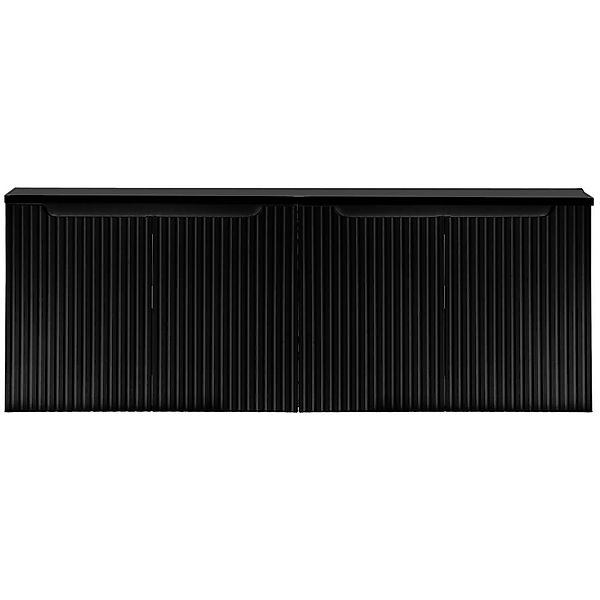 Doppelwaschtisch-Unterschrank 160cm, in schwarz, NEWPORT-56-BLACK günstig online kaufen