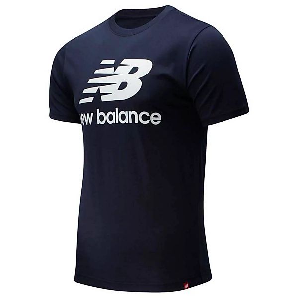 New Balance Essentials Stacked Logo Kurzarm T-shirt XS Eclipse günstig online kaufen