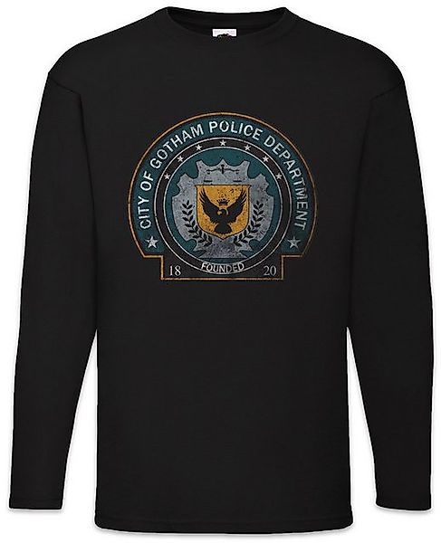 Urban Backwoods Langarmshirt Gotham Police Department Logo Langarm T-Shirt günstig online kaufen