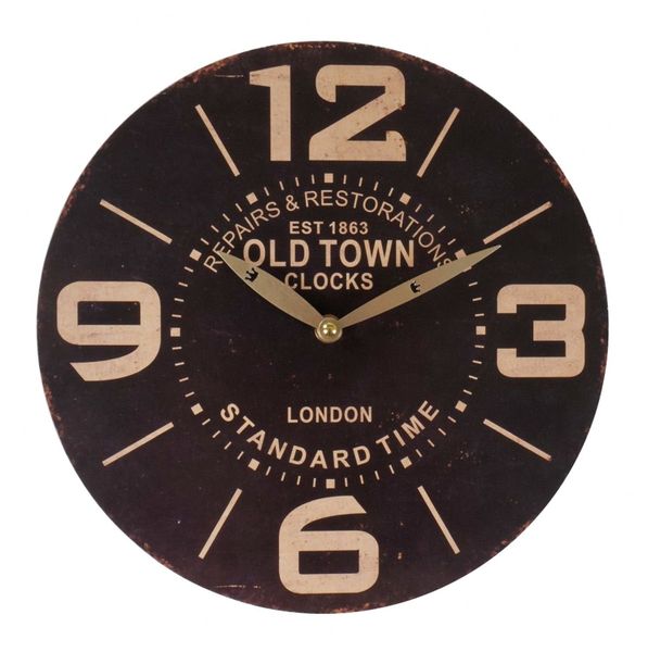 BURI Wanduhr Zeitlose Wanduhr Ø29cm Landhausstil günstig online kaufen