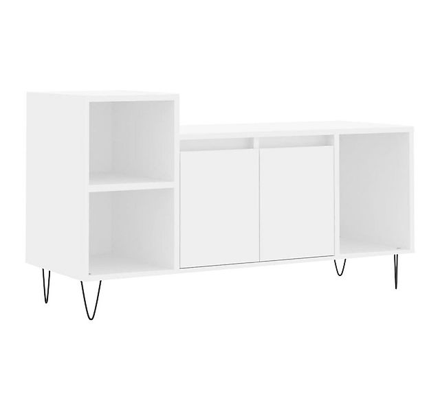 vidaXL TV-Schrank TV-Schrank Weiß 100x35x55 cm Holzwerkstoff (1-St) günstig online kaufen