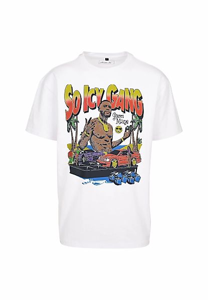 MisterTee T-Shirt "MisterTee Gucci Mane So Icy Oversize Tee" 1 Stk. tlg. günstig online kaufen