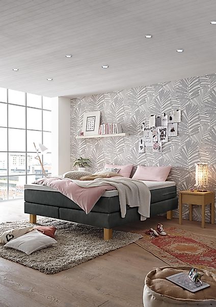 HASENA Boxspringbett Isoba, ohne Kopfteil, frei günstig online kaufen