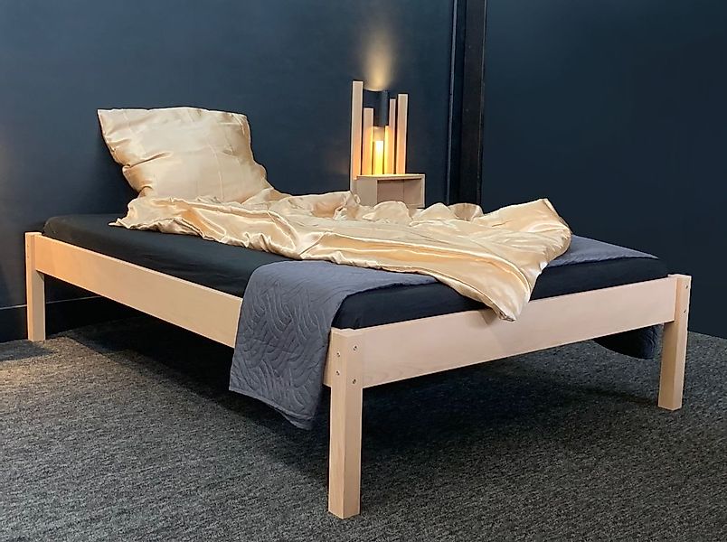 LIEGEWERK Bett BUCHE Seniorenbett Bett Massivholz 90 100 120 140 160 180 x günstig online kaufen