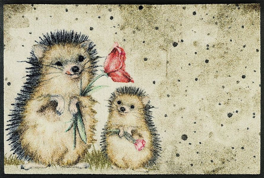 wash+dry by Kleen-Tex Fußmatte Fußmatte, eckig, Höhe: 7 mm, Motiv günstig online kaufen