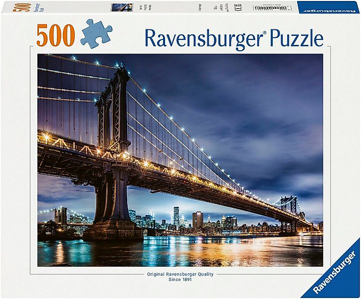 Ravensburger Puzzle New York - die Stadt, die niemals schläft, 500 Puzzlete günstig online kaufen