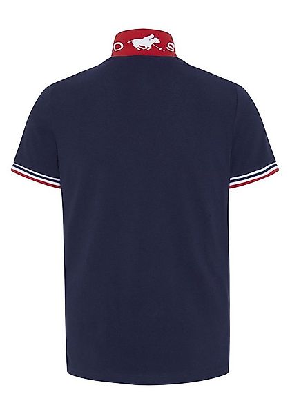 Polo Sylt Poloshirt mit Kontrast-Akzenten günstig online kaufen