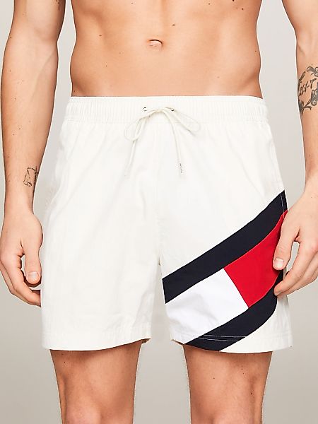 Tommy Hilfiger Swimwear Badeshorts "SF MEDIUM DRAWSTRING", mit großem Logo günstig online kaufen