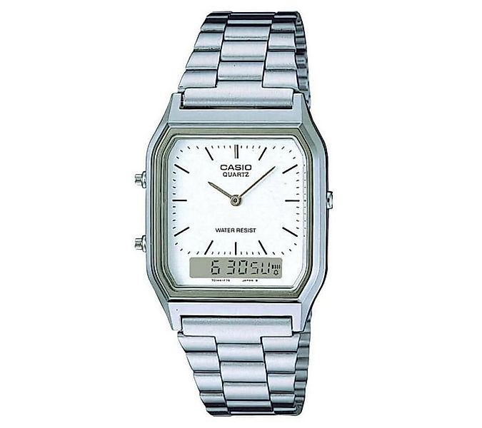 CASIO Mechanische Uhr Casio Unisex Retro Armbanduhr AQ-230A-7DMQYES günstig online kaufen