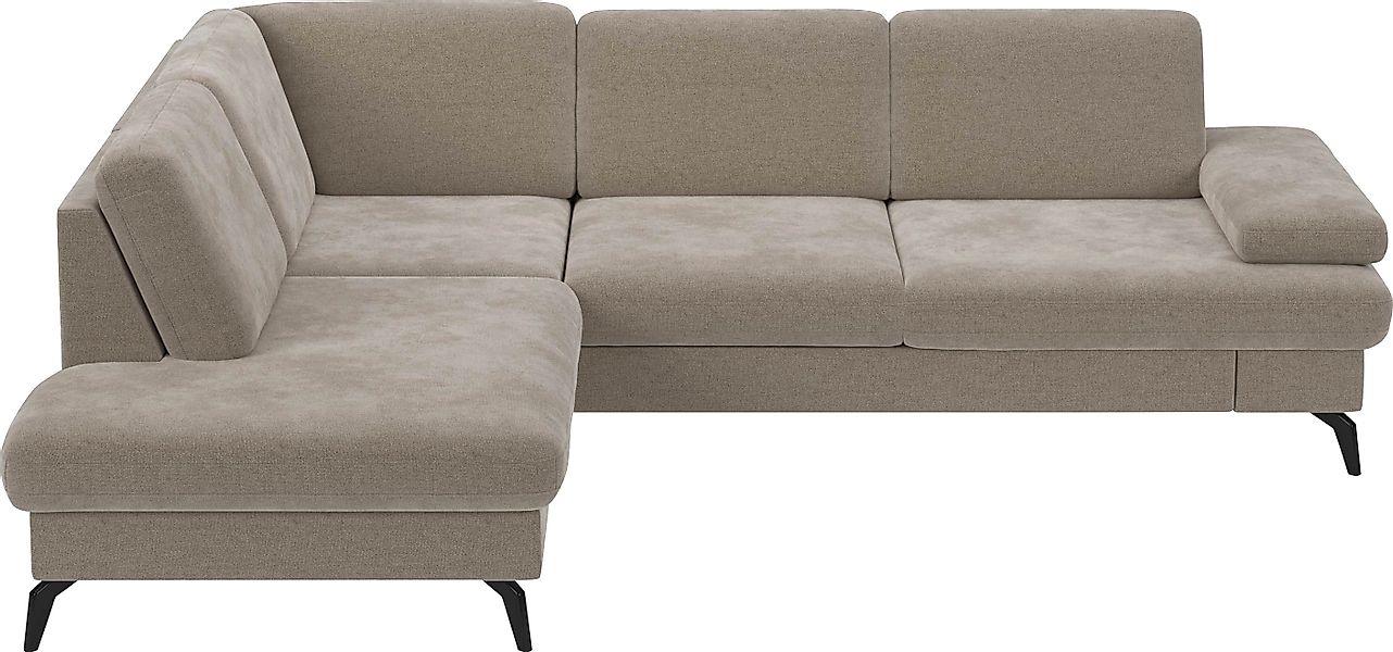 sit&more Ecksofa »Morris L-Form, inkl. Sitztiefenverstellung« wahlweise mit günstig online kaufen