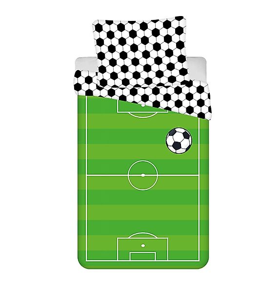 Jerry Fabrics Bettwäsche Football Baumwolle – günstig online kaufen
