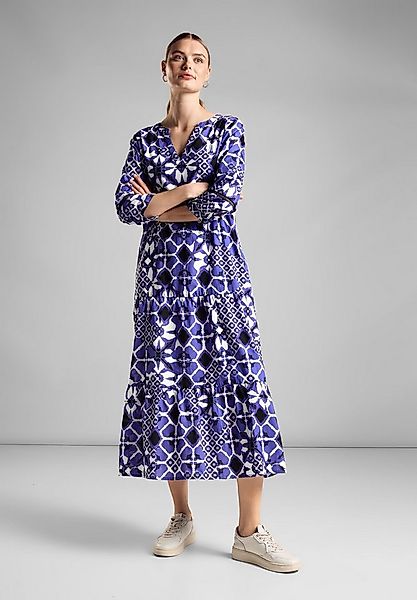 STREET ONE Midikleid aus 100% Baumwolle günstig online kaufen