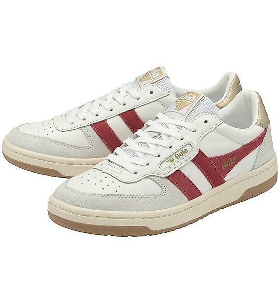 Gola Hawk weiss/rot/gold Damen Sneaker günstig online kaufen