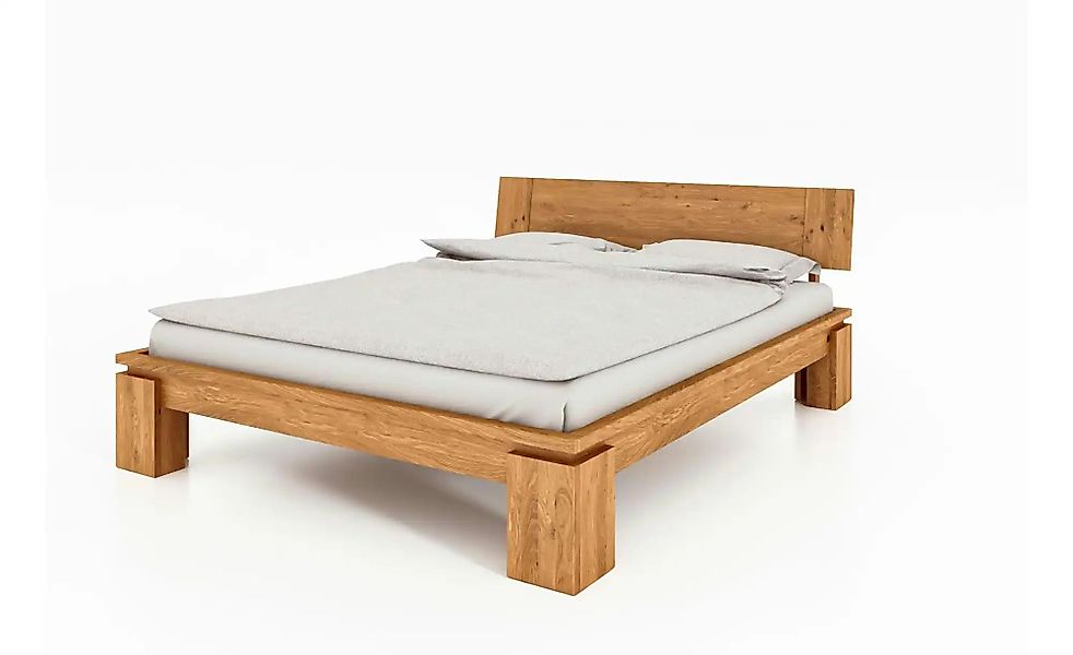 Massivholzbett hoch Theo ¦ holzfarben ¦ Maße (cm): B: 168 H: 83 Betten > Be günstig online kaufen