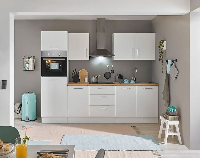 BASIC by Balculina Küchenzeile "Turin", Breite 270 cm, wahlweise mit E-Gerä günstig online kaufen