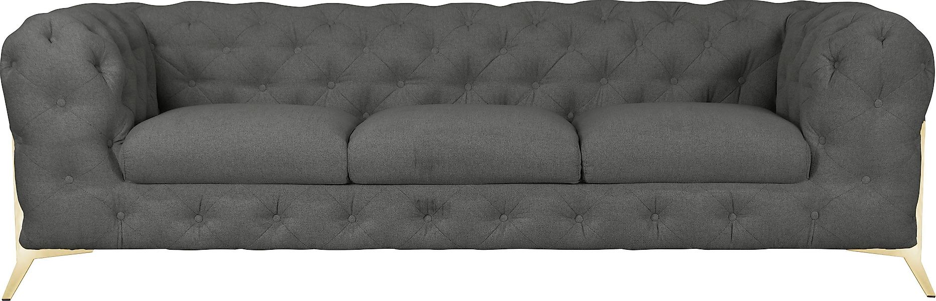Leonique Chesterfield-Sofa Amaury, aufwändige Knopfheftung, moderne günstig online kaufen
