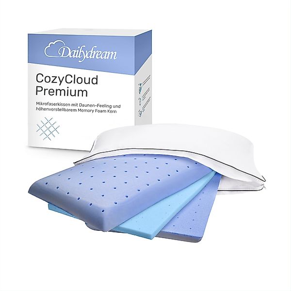 Dailydream Kopfkissen Dailydream CozyCloud Premium Mikrofaserkissen günstig online kaufen