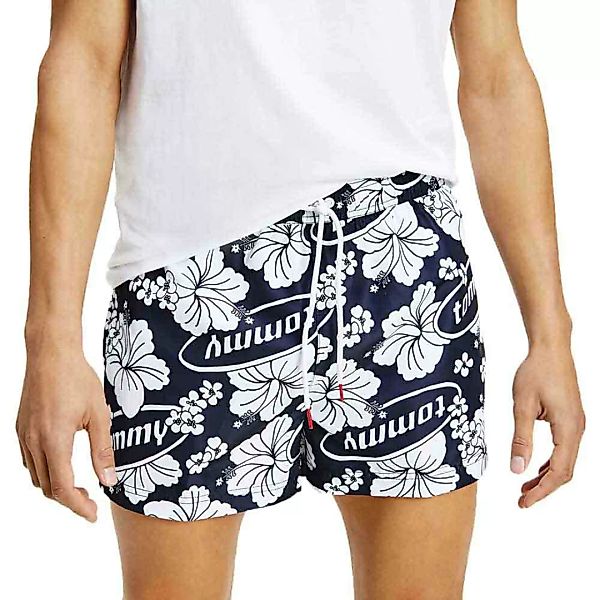 Tommy Hilfiger Underwear Kordelzug Print Badehose XL Tommy Bold Hibiscus Ao günstig online kaufen