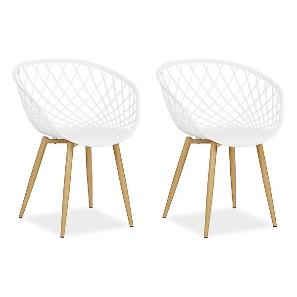 Homestyle4u Gartenstuhl 2er Set in Schwarz 2815 günstig online kaufen