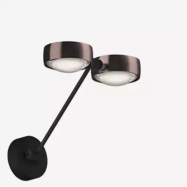 Occhio Sento Parete Doppio 30 Up E Wandleuchte LED, Kopf phantom/Body schwa günstig online kaufen