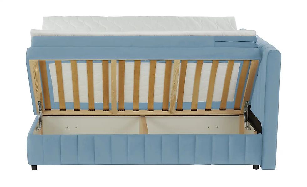 Boxbett mit Bettkasten Bruno ¦ blau ¦ Maße (cm): B: 166 H: 106 Betten > Kom günstig online kaufen