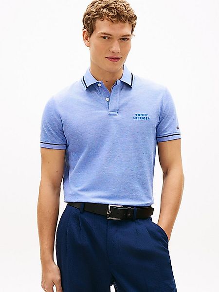 Tommy Hilfiger Poloshirt OXFORD TWO TONE REGULAR PLACKET Regular fit mit Po günstig online kaufen