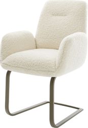 DELIFE Polsterstuhl Zoa-Flex, Freischwinger flach Effektfinish günstig online kaufen