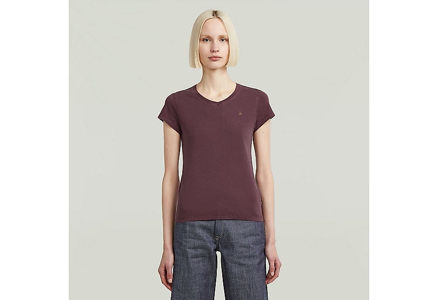 G-STAR V-Shirt Eyben mit Label günstig online kaufen