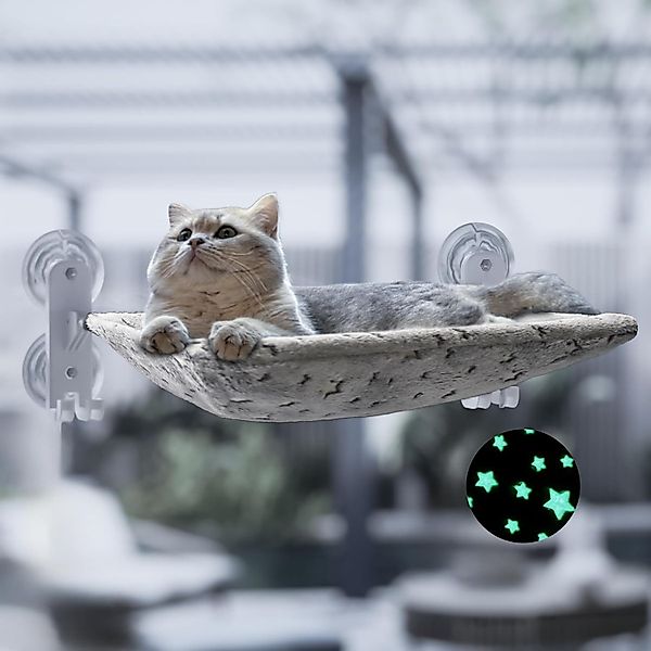 SURFOU Katzen-Hängematte Fensterliege für Katzen 30*60cm günstig online kaufen