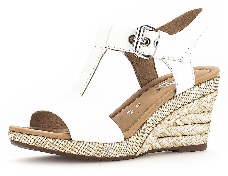 Gabor MILANO Keilsandalette, Sommerschuh, Sandale, Keilabsatz, günstig online kaufen