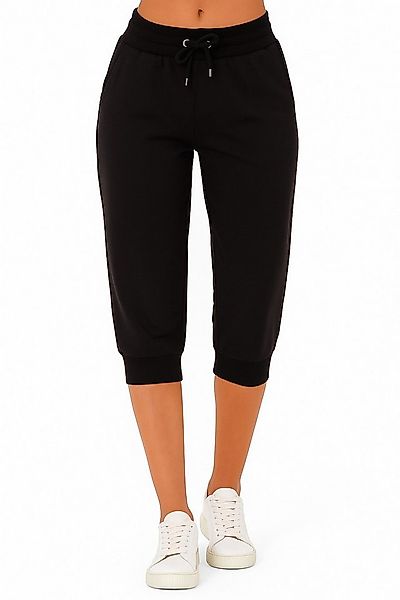 Smith & Solo 3/4-Hose Damen - Jogginghose, kurze Hose, Caprihose Elastikbun günstig online kaufen