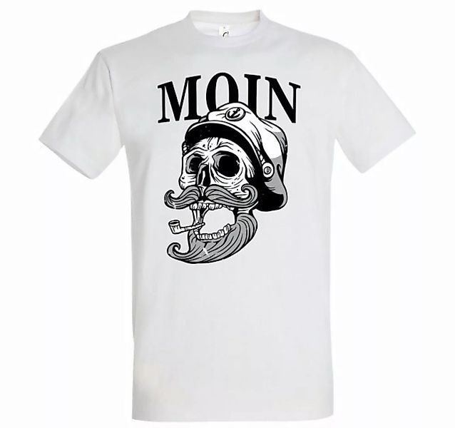 Youth Designz T-Shirt Moin Captain Skull Herren T-Shirt mit modischem Spruc günstig online kaufen