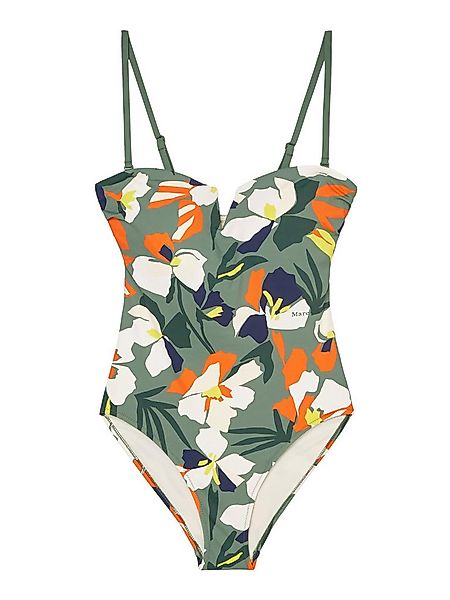 Marc O'Polo Badeanzug Alloverprints Bade-Anzug Schwimmen bauchweg günstig online kaufen