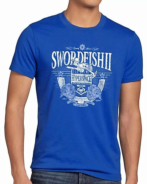 style3 Print-Shirt Herren T-Shirt Bebop Hyperspace swordfish anime mono rac günstig online kaufen