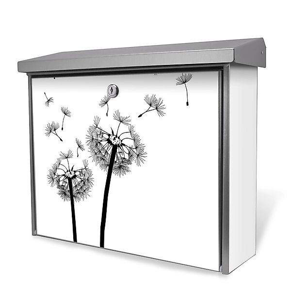 Banjado Briefkasten Edelstahl 38.5x31.5x12cm Ohne Zeitungsfach Inkl. Montag günstig online kaufen
