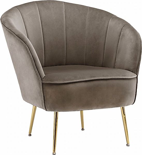 Kayoom Sessel »Poola 100, gemütlicher Cocktail-Sessel, edler Samtbezug«, (1 günstig online kaufen