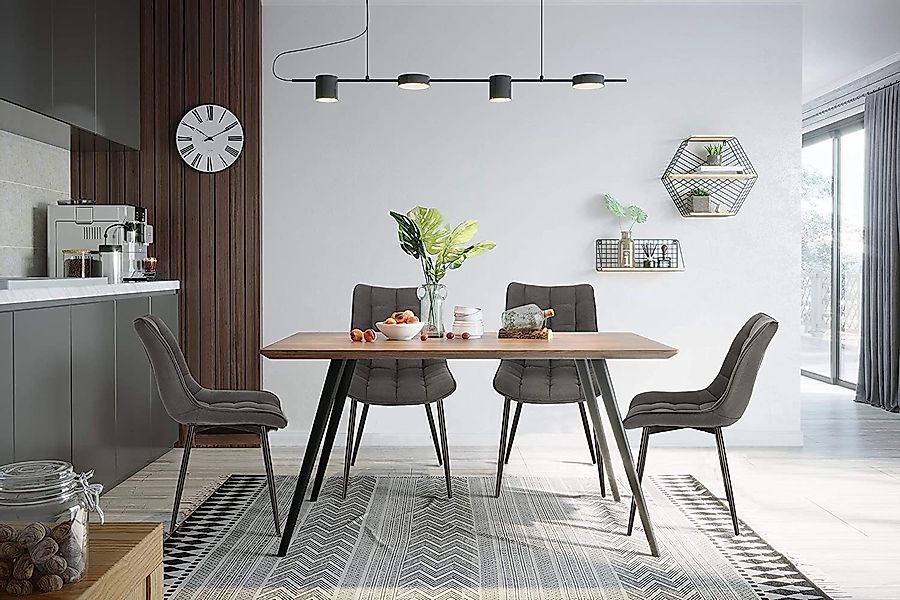 Woltu Esszimmerstuhl (2er-Set), Sessel mit Rückenlehne, günstig online kaufen