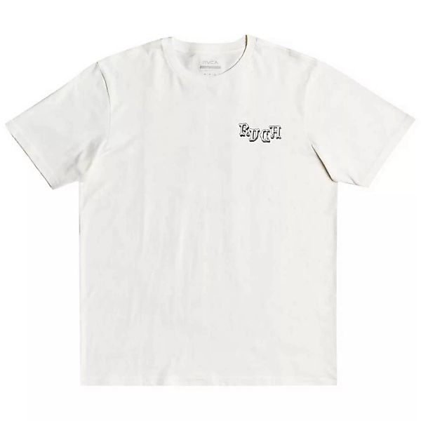 Rvca Skeleton Walk Kurzärmeliges T-shirt XL Antique White günstig online kaufen