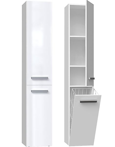 ibonto Hochschrank Badezimmerschrank: Elegantes & Praktisches günstig online kaufen